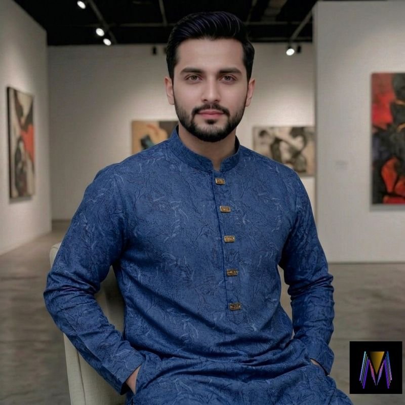 Painted pabjabi  00